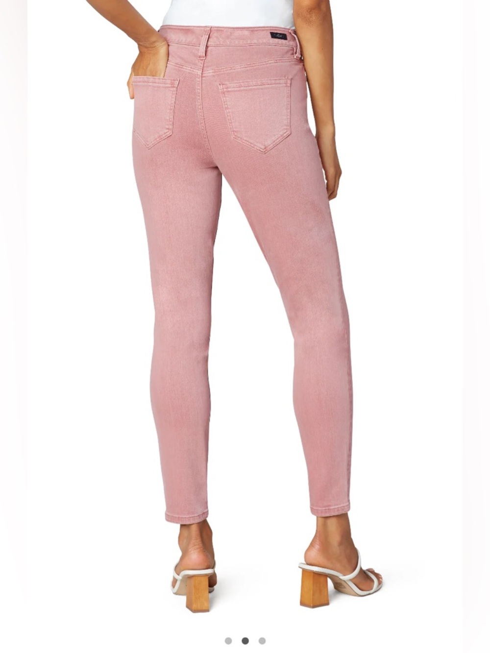 Liverpool Mauve Blush Abby Ankle Skinny Jeans - Picture 2 of 12